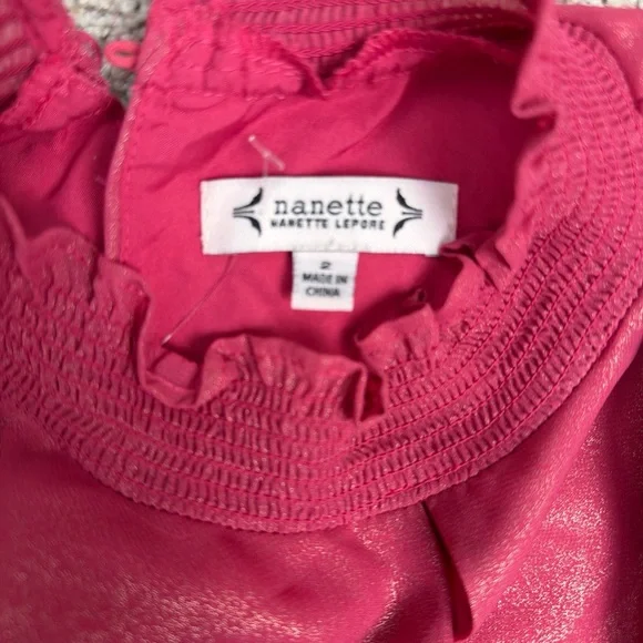 Nanette Lepore Elegant Pink Women’s Dress. NWT. Size 2 - Picture 4 of 5